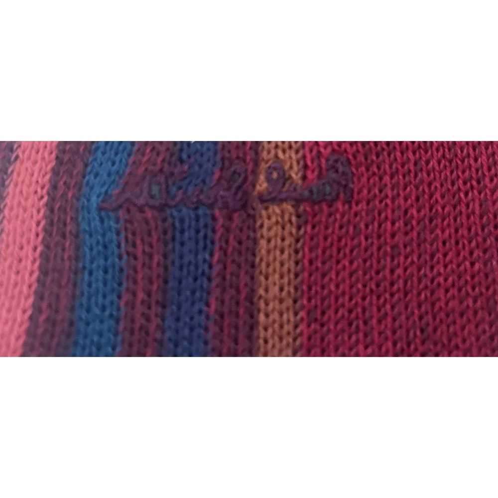 PAUL SMITH MENS 100% WOOL COLORFUL SCARF66